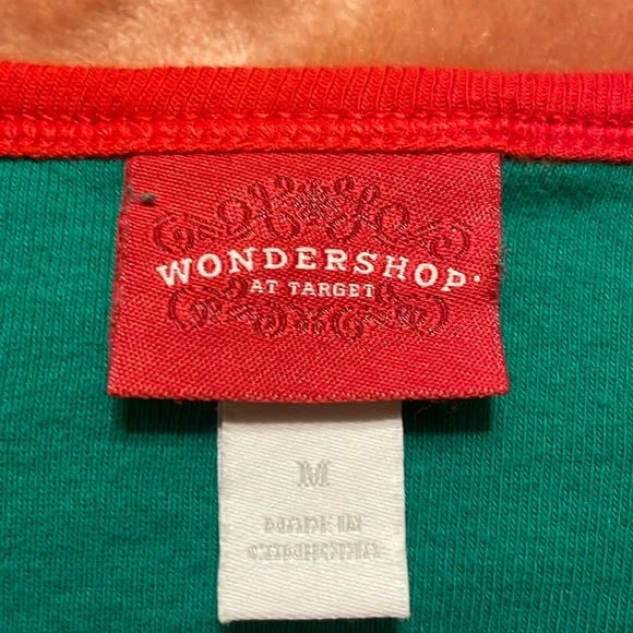 Wondershop Target Girls M Christmas Elf Long Sleeve Shirt Holiday Christmas - Picture 2 of 11